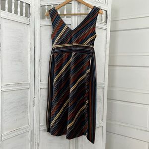 Vintage velvet midi dress